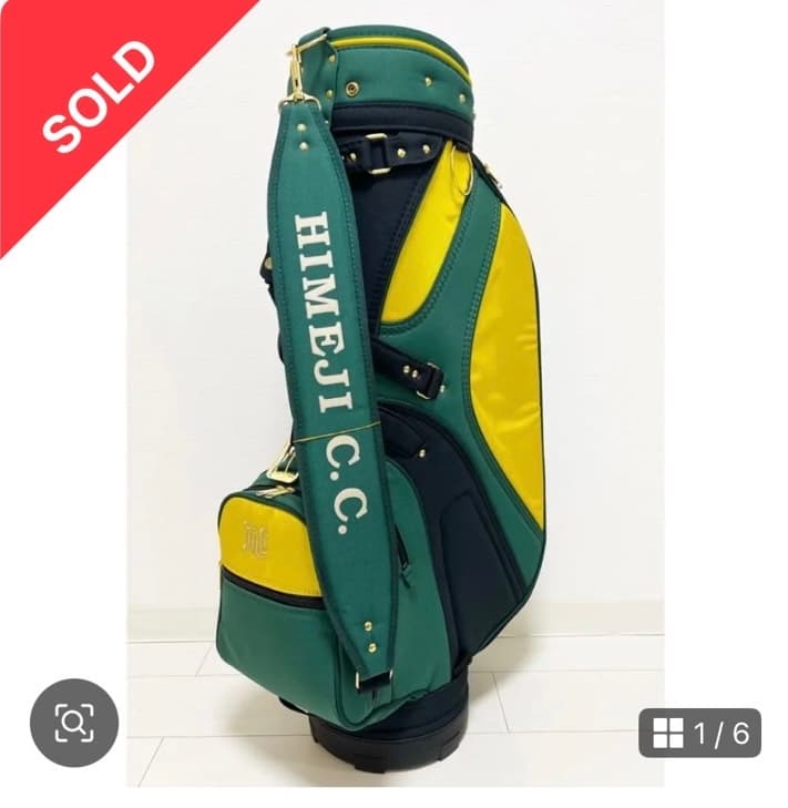 姫路カントリークラブ ゴルフキャディバッグの出品画像
